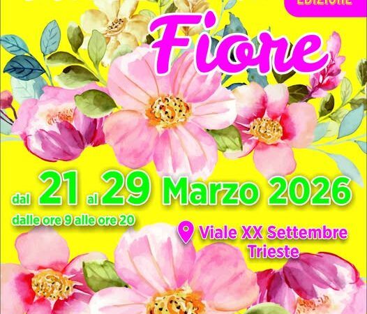 Iniziativa Benefica a Trieste in Fiore 2026