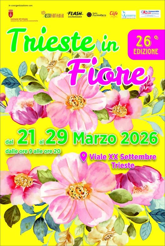 Iniziativa Benefica a Trieste in Fiore 2026